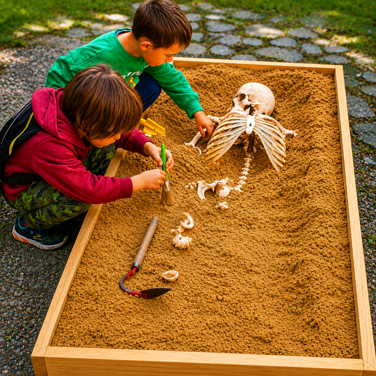 Archeologie všemi smysly – zrcadlově – ChatGPT